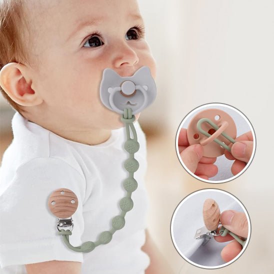 attache tetine en silicone| Siliclip - Univers de Joy