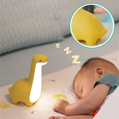 Bébé endormie veilleuse dinosaure