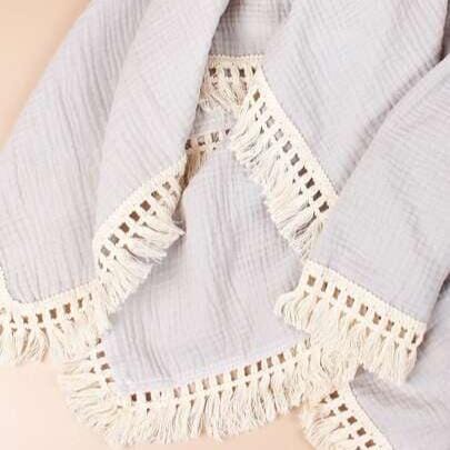 COUVERTURE BEBE - BabyBlanketâą - Gris - Univers de Joy