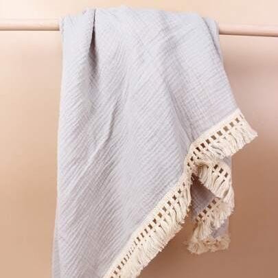 COUVERTURE BEBE - BabyBlanketâą - Gris - Univers de Joy