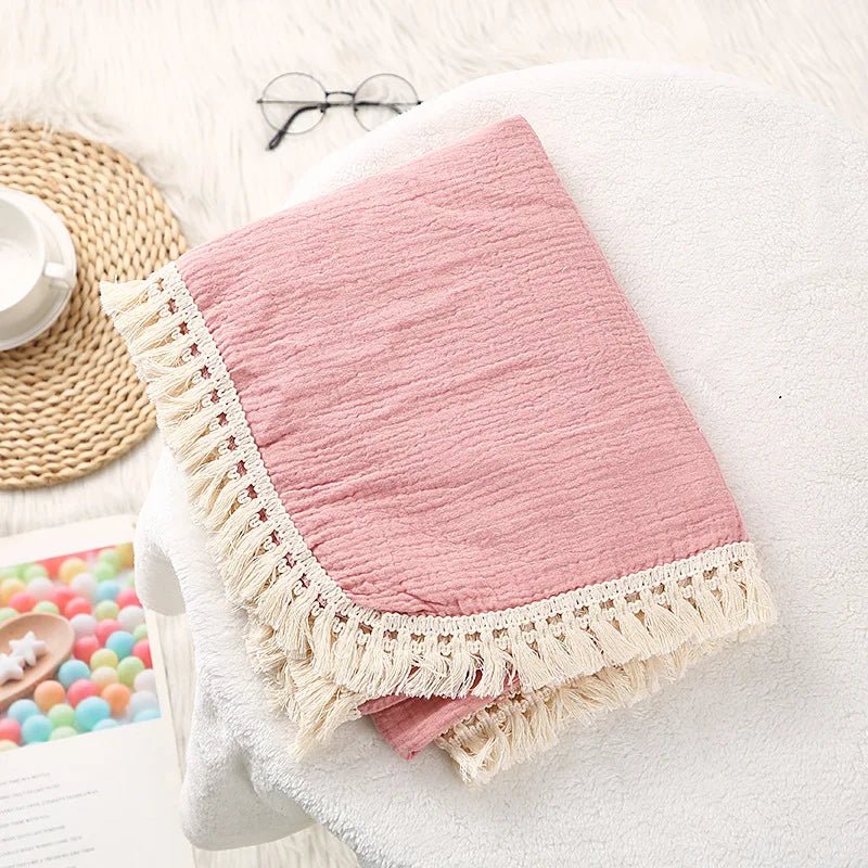 COUVERTURE BEBE - BabyBlanketâą - Rose - Univers de Joy