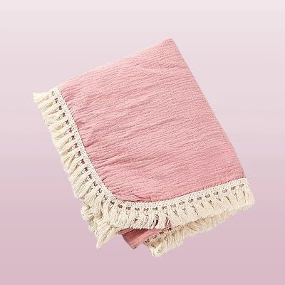 COUVERTURE BEBE - BabyBlanketâą - Rose - Univers de Joy
