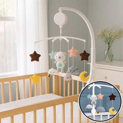 MOBILE BÉBÉ MUSICAL | PureMelody™ - Univers de Joy