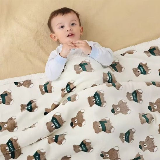 Polaire couverture bebe| Fluffân - Univers de Joy