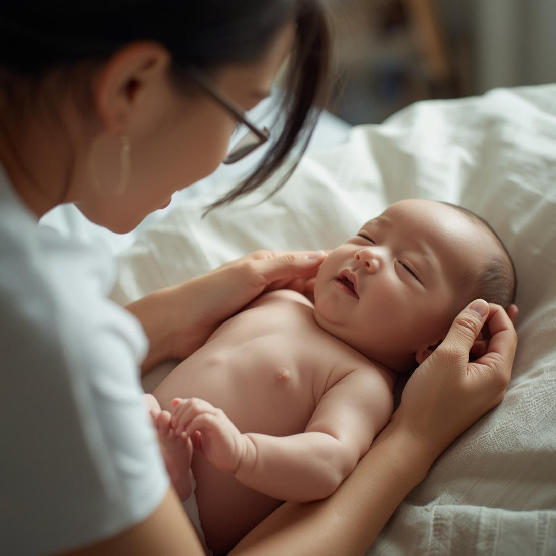 massage bébé sommeil - Univers de Joy