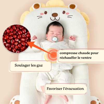 Reducteur de lit bebe HeatPad™ anti-reflux 