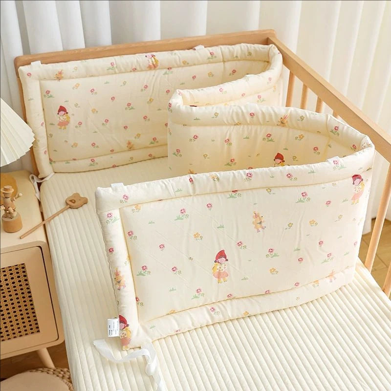 1pcs Cartoon Soft Infant Bedding Bumpers Newborn Cot Bed Around Protector Baby Crib Bumper Anti-Collision Baby Bedding