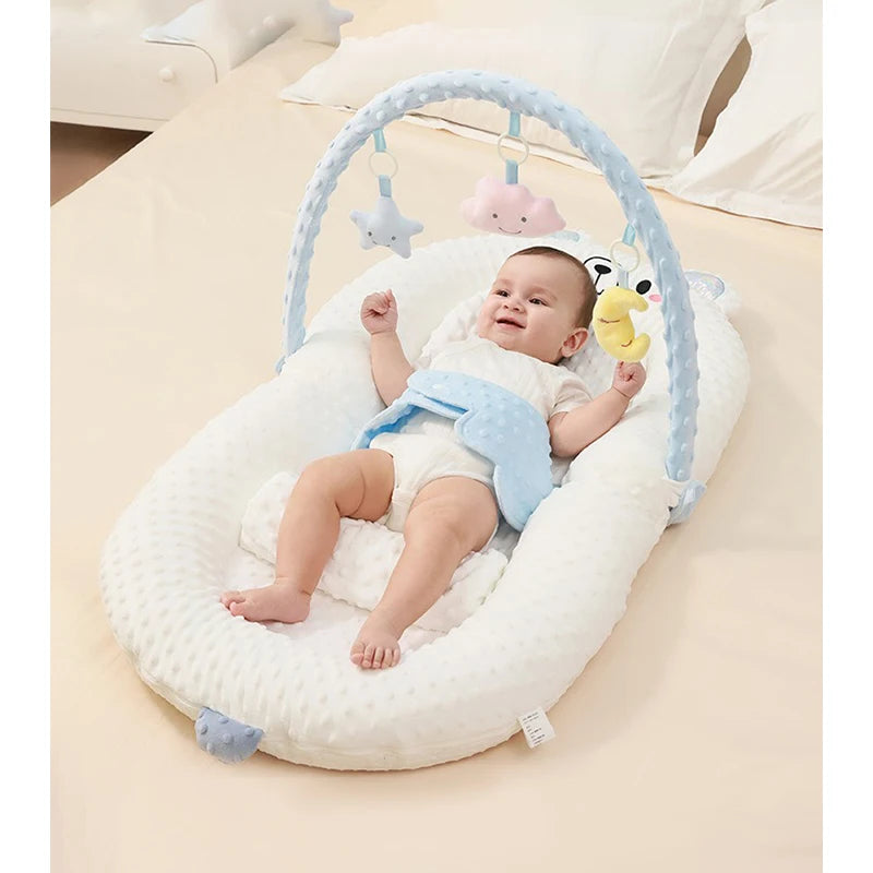 Custom Wholesale baby anti-pressure movable portable bed in bed crib in bed set newborn sleeping artifact anti-jump