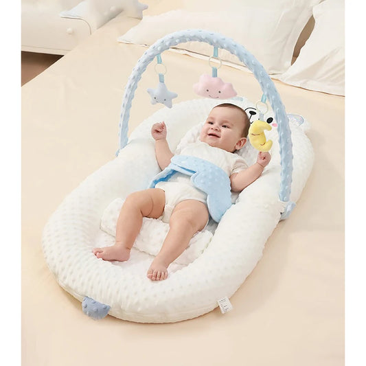 Custom Wholesale baby anti-pressure movable portable bed in bed crib in bed set newborn sleeping artifact anti-jump