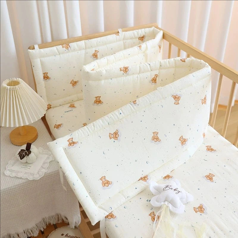 1pcs Cartoon Soft Infant Bedding Bumpers Newborn Cot Bed Around Protector Baby Crib Bumper Anti-Collision Baby Bedding