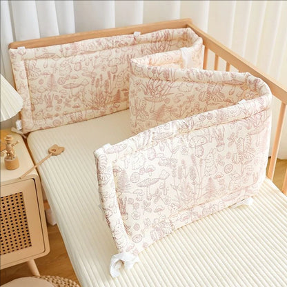 1pcs Cartoon Soft Infant Bedding Bumpers Newborn Cot Bed Around Protector Baby Crib Bumper Anti-Collision Baby Bedding