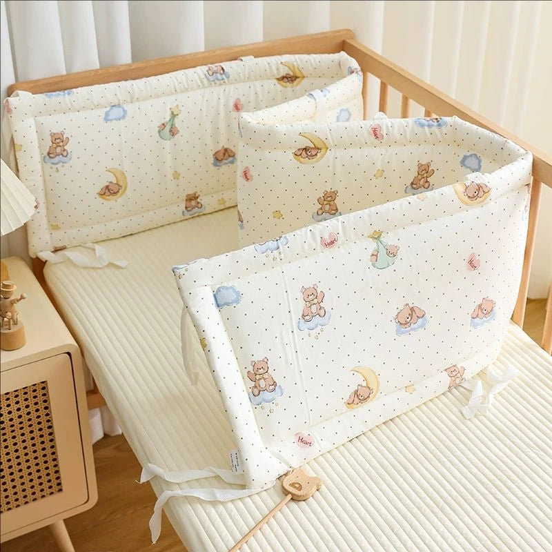 1pcs Cartoon Soft Infant Bedding Bumpers Newborn Cot Bed Around Protector Baby Crib Bumper Anti-Collision Baby Bedding