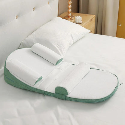 High Quality Newborn Baby Slope Pillow To Prevent Spitting Milk Overflow Bed Protection Spinal Cushion Adjustable Slope Cushion