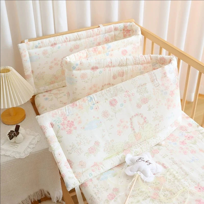 1pcs Cartoon Soft Infant Bedding Bumpers Newborn Cot Bed Around Protector Baby Crib Bumper Anti-Collision Baby Bedding