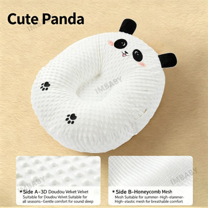 IMBABY Baby Anti-Reflux Pillow 30°Incline Cushion for Baby Feeding Pillow Back Support Pad Multi Functional with Removable Cover