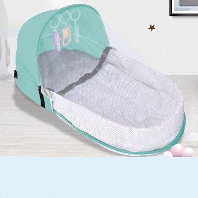 Berceau de Voyage - BabyNest™ - Vert - Univers de Joy