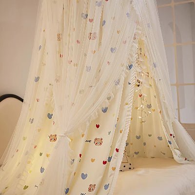 CIEL DE LIT POUR BÉBÉ FILLE | Heartsy™ - Univers de Joy