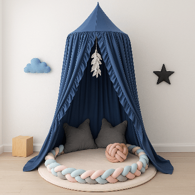 CIEL DE LIT POUR BEBE | LullaDome™ - Univers de Joy