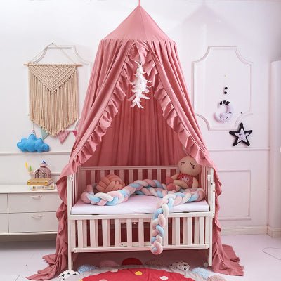 CIEL DE LIT POUR BEBE |LullaDome™ - rose foncé - Univers de Joy