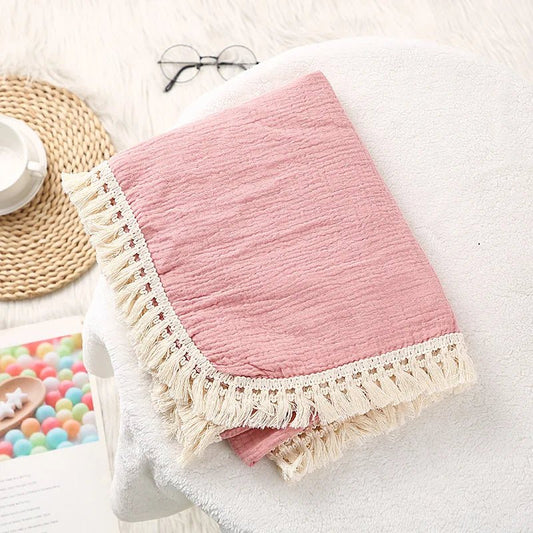 COUVERTURE BEBE - BabyBlanket™ - Rose - Univers de Joy