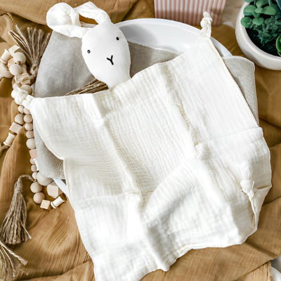 doudou bébé softears blanc
