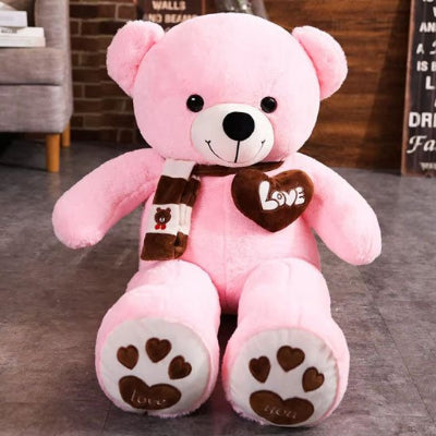 doudou ours Câli'nou rose