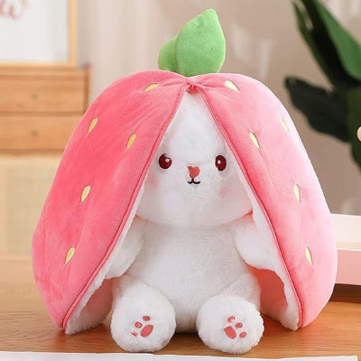 lapin doudou Caroberry rose