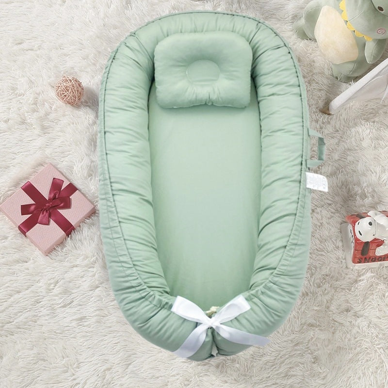 reducteur de lit bebe SlaapNestje™ vert