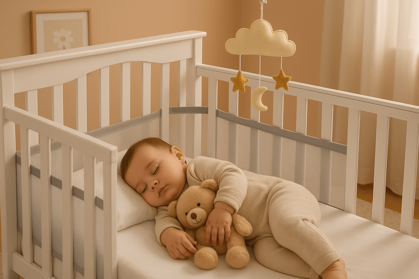 TOUR DE LIT RESSPIRANT - PureBreeze™ - Univers de Joy