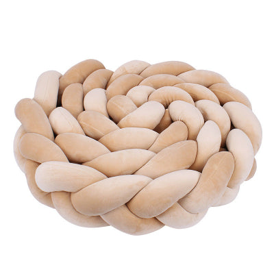 tresse de lit bebe beige