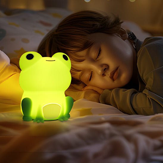 VEILLEUSE BEBE - FroggyGlow™ - Univers de Joy